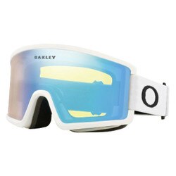 Oakley Target Line M Goggle in Matte White with Hi Yellow